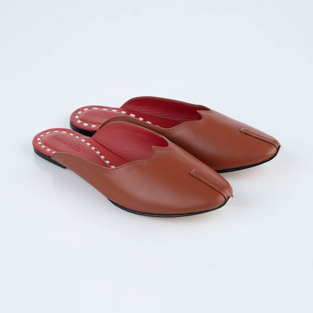 Mukstar Brown Mules